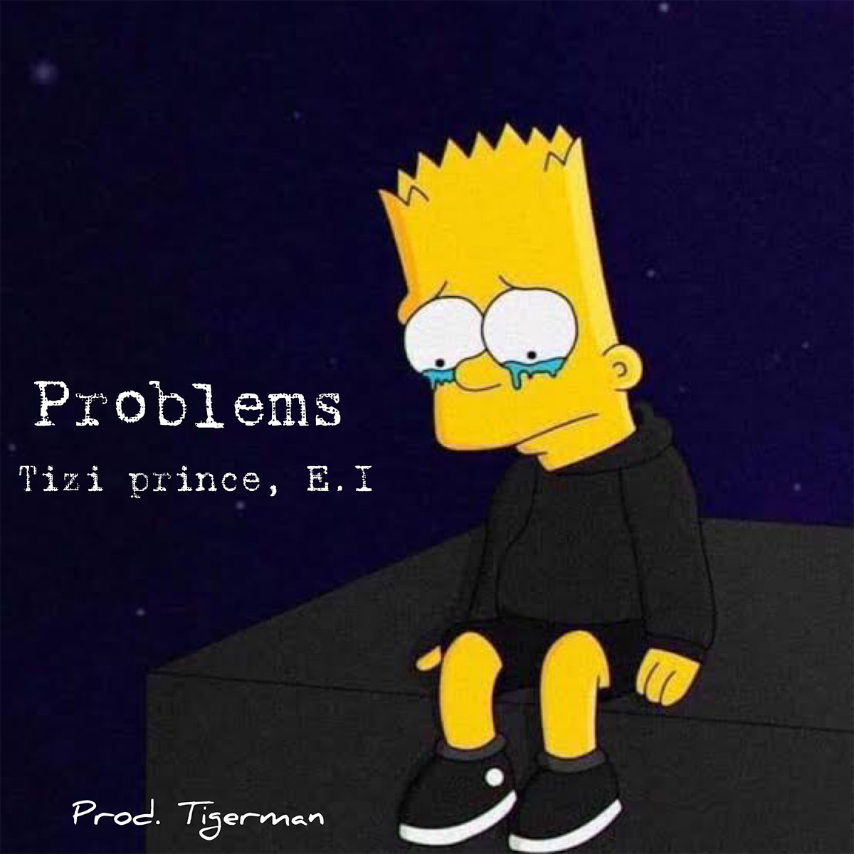 Tizi prince ft E.i the Legend - problems cover art